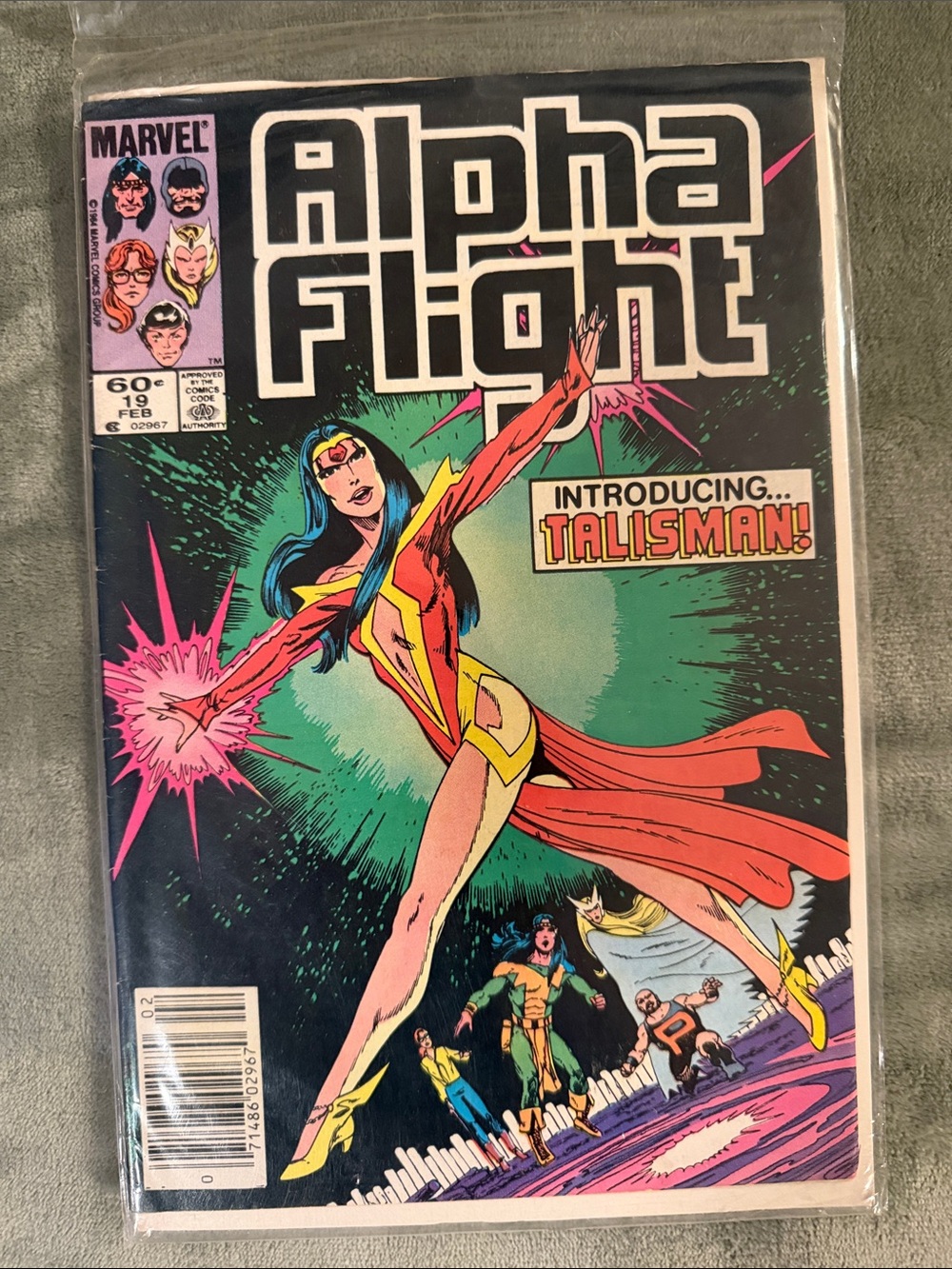 Alpha Flight #19 from Marvel Comics February 1985